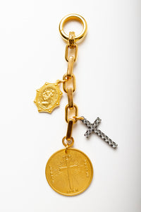 Crossing St Christopher Bag Charm