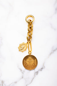 St. Christopher Bag Charm