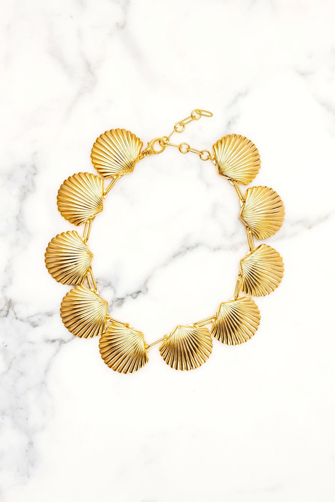 Clamalia Necklace - Elizabeth Cole Jewelry