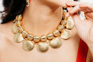 Clamalia Necklace - Elizabeth Cole Jewelry