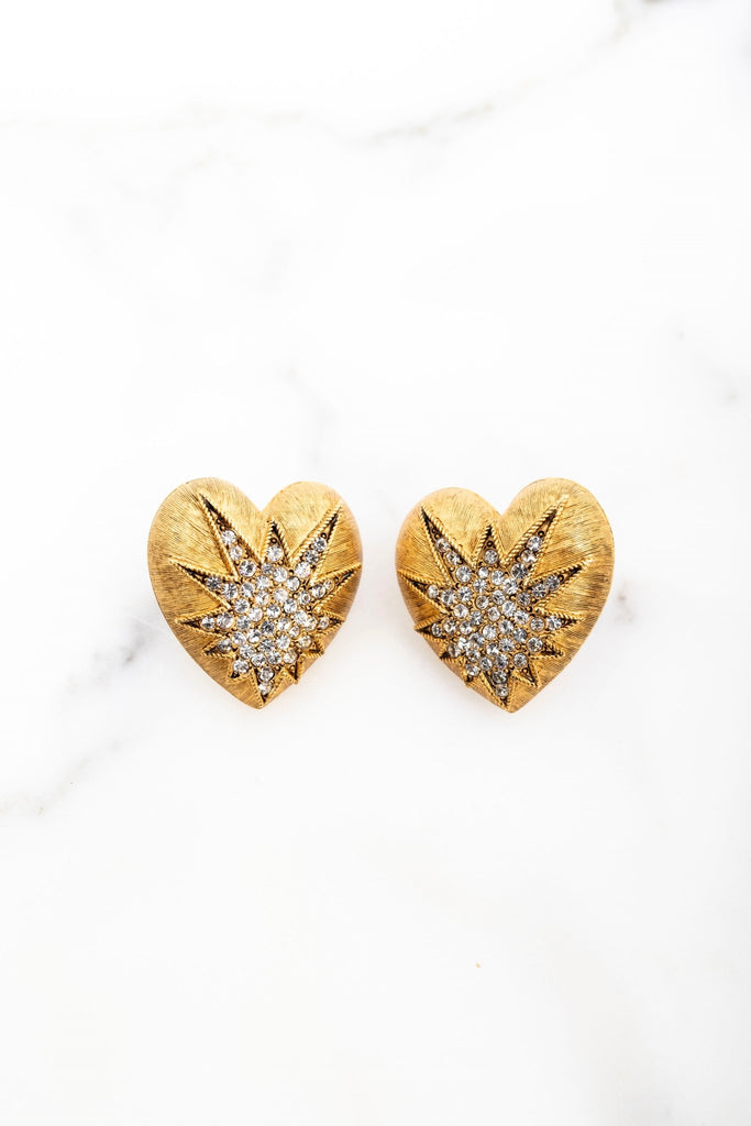 Heart of Tefiti Earrings - Elizabeth Cole Jewelry