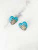 Heart of Tefiti Earrings - Elizabeth Cole Jewelry