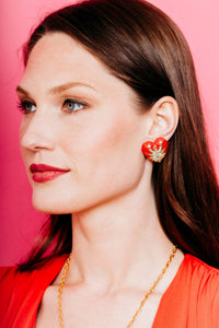 Heart of Tefiti Earrings - Elizabeth Cole Jewelry