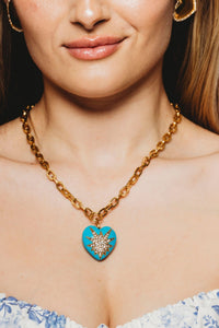 Heart of Tefiti Necklace - Elizabeth Cole Jewelry