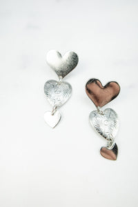 Hearty Earrings - Elizabeth Cole Jewelry