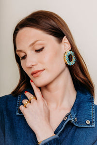 Samantha Earrings - Elizabeth Cole Jewelry