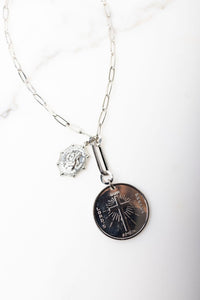 St. Christopher Necklace - Elizabeth Cole Jewelry