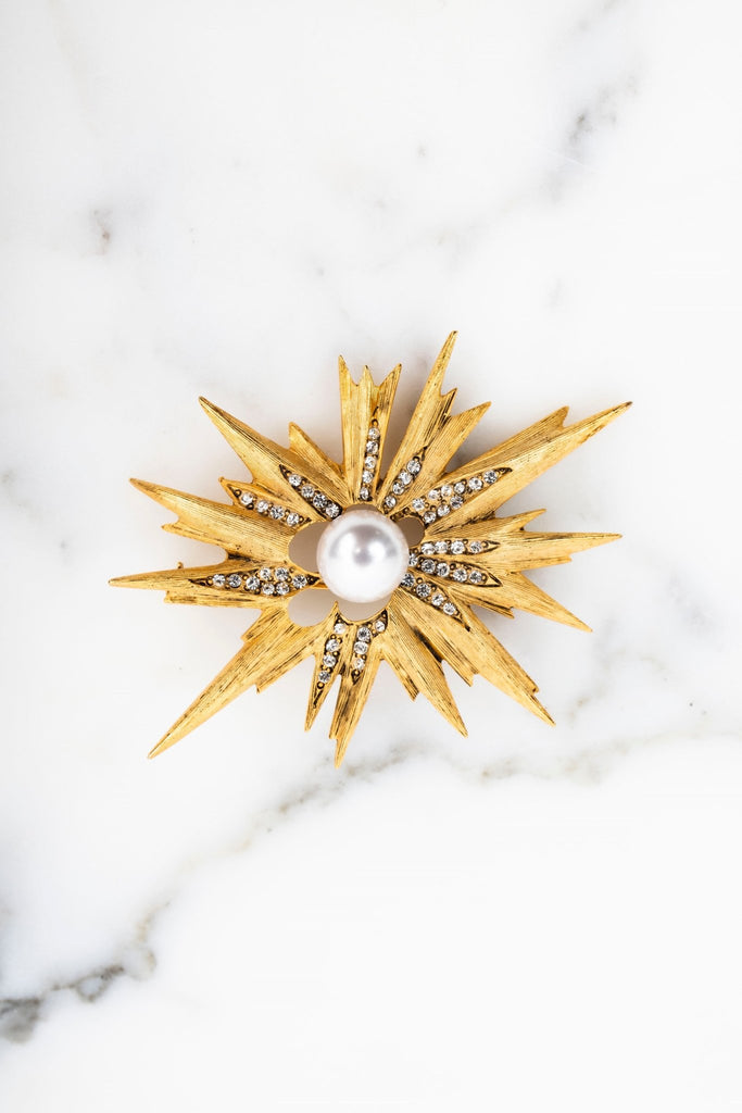 Starburst Pin - Elizabeth Cole Jewelry