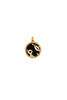 Black & Gold Zodiac Charm - Elizabeth Cole Jewelry