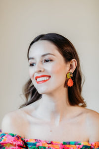 Camelia Earrings - Elizabeth Cole Jewelry