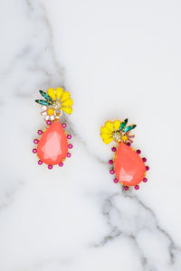 Camelia Earrings - Elizabeth Cole Jewelry