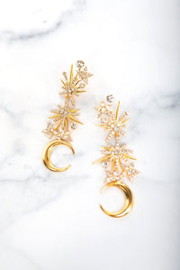 Cassiopeia Earrings - Elizabeth Cole Jewelry