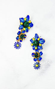 Dahlita Earrings - Elizabeth Cole Jewelry