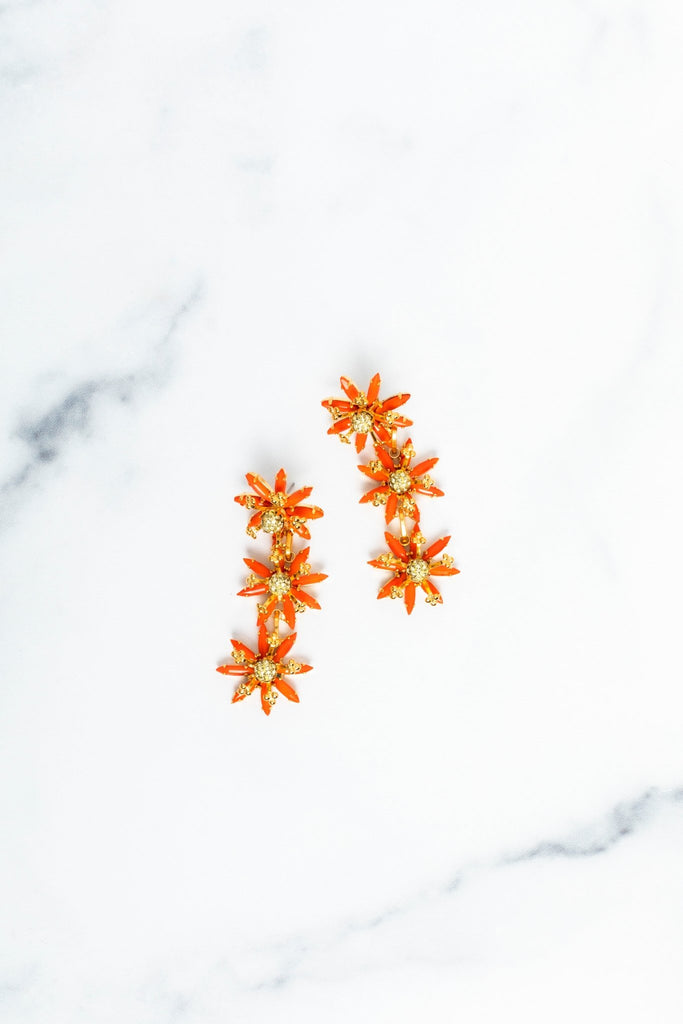 Freesia Earrings - Elizabeth Cole Jewelry