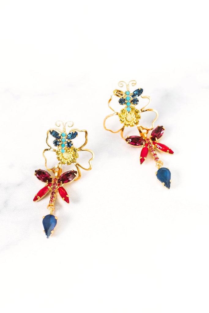 Geraldine Earrings - Elizabeth Cole Jewelry