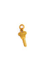 Golden Key Charm - Elizabeth Cole Jewelry