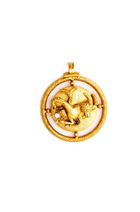 Golden Zodiac Charm - Elizabeth Cole Jewelry