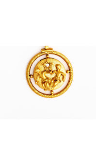 Golden Zodiac Charm - Elizabeth Cole Jewelry