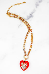 Heart of Tefiti Necklace - Elizabeth Cole Jewelry