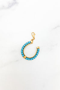 Horseshoe Charm - Elizabeth Cole Jewelry