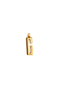 Large Initial Charm - Elizabeth Cole Jewelry