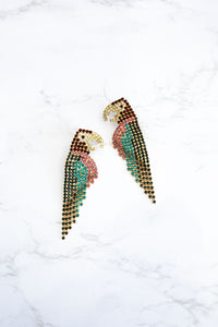 Macaw Earring - Elizabeth Cole Jewelry