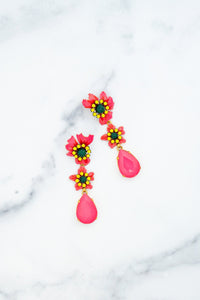 Magnolia Earrings - Elizabeth Cole Jewelry