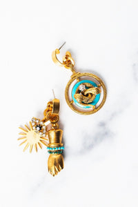 Mano Earrings - Elizabeth Cole Jewelry