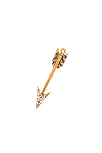 Piercing Arrow Charm - Elizabeth Cole Jewelry