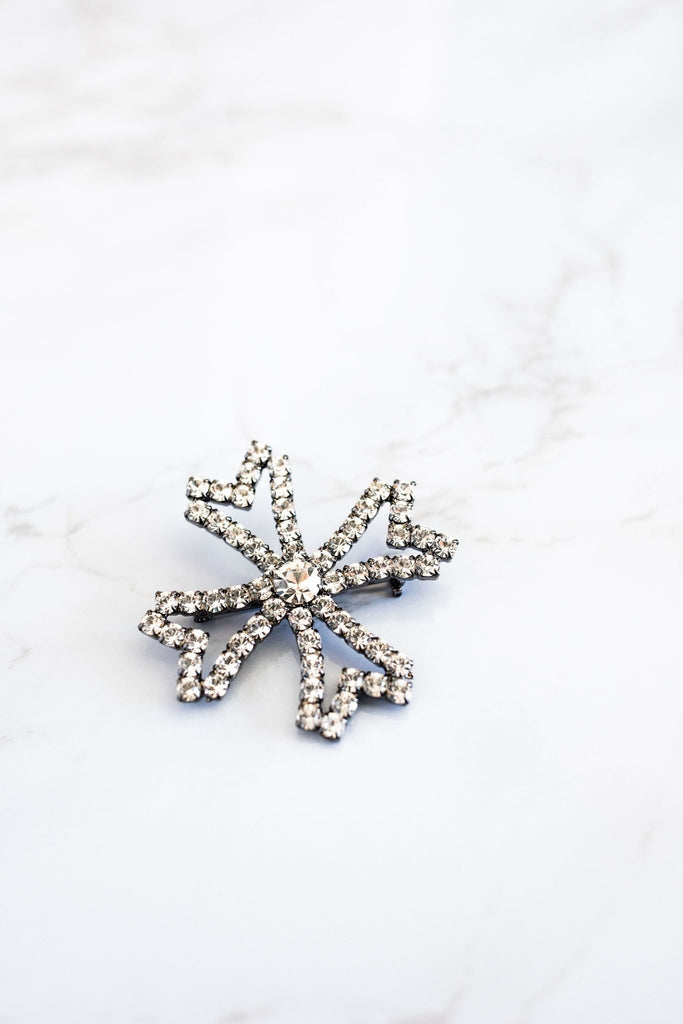 Soren BROOCH - Elizabeth Cole Jewelry